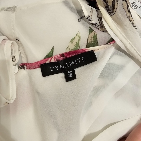 Dynamite Floral Maxi Dress S - Picture 10 of 11